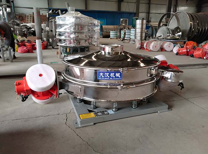 超声波直排筛分单振源和双振源两种